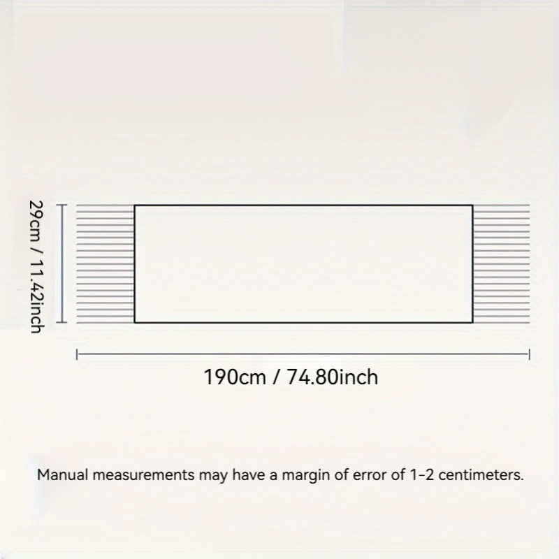 Women's Bohemian Striped Winter Scarf & Shawl – Thick, Windproof Wrap with Fringe Trim | Cozy Polyester for Jackets & Coats (Beige, Brown, Pink)