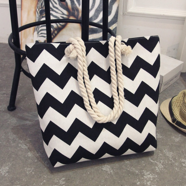 Large Capacity Minimalist Canvas Tote Bag – Heavy-Duty Casual Shoulder Handbag | Durable Eco-Friendly Shopper for Work, School & Travel