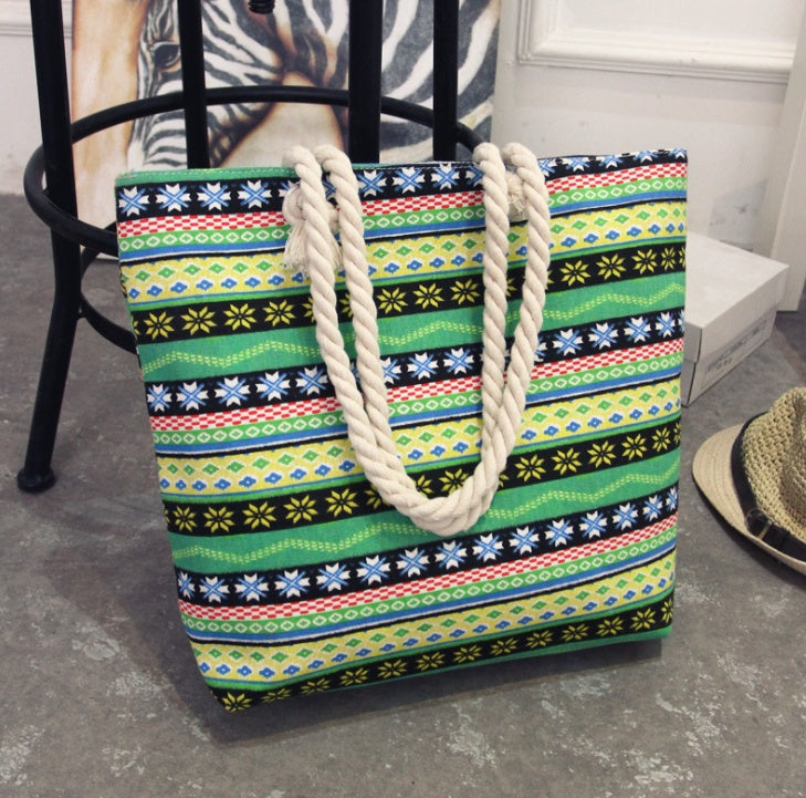 Large Capacity Minimalist Canvas Tote Bag – Heavy-Duty Casual Shoulder Handbag | Durable Eco-Friendly Shopper for Work, School & Travel