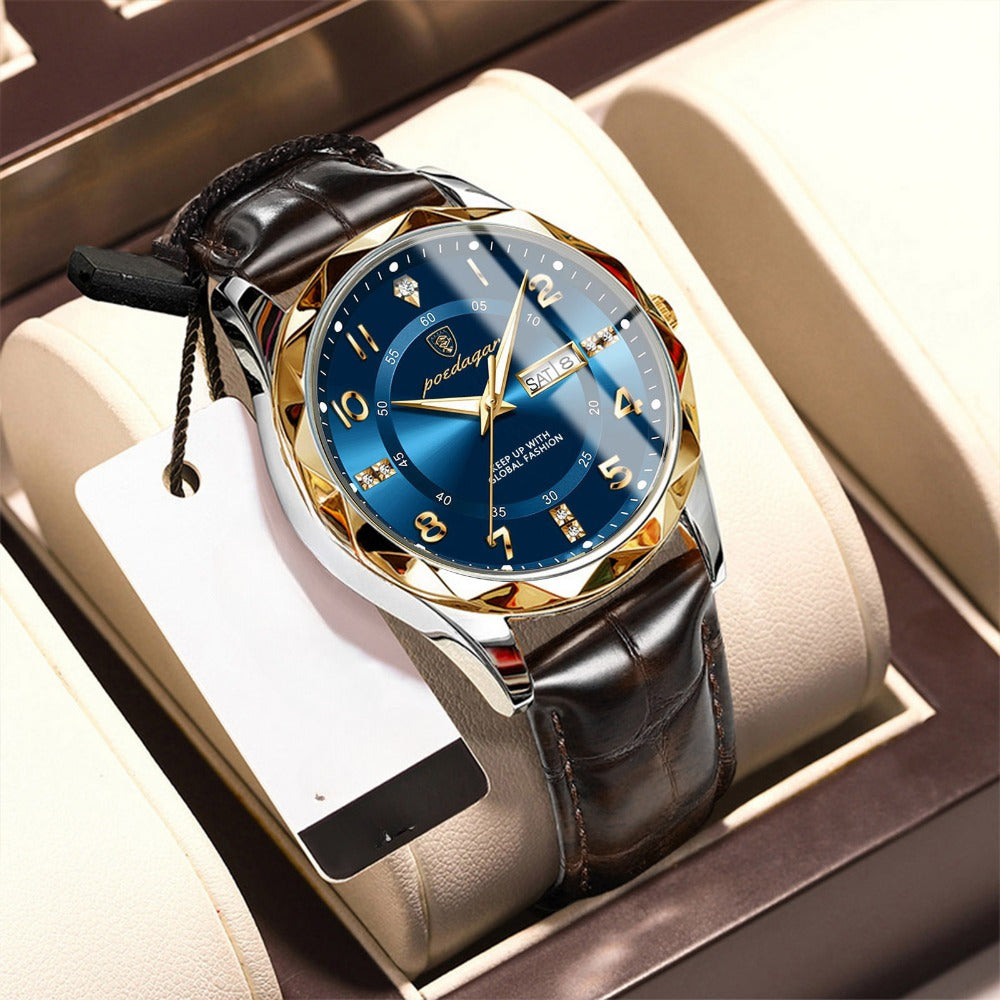 Men’s Luminous Quartz Watch – Fashion Sport Design for Teens, Night-Glow Dial, Durable Strap, Everyday Casual Wristwatch