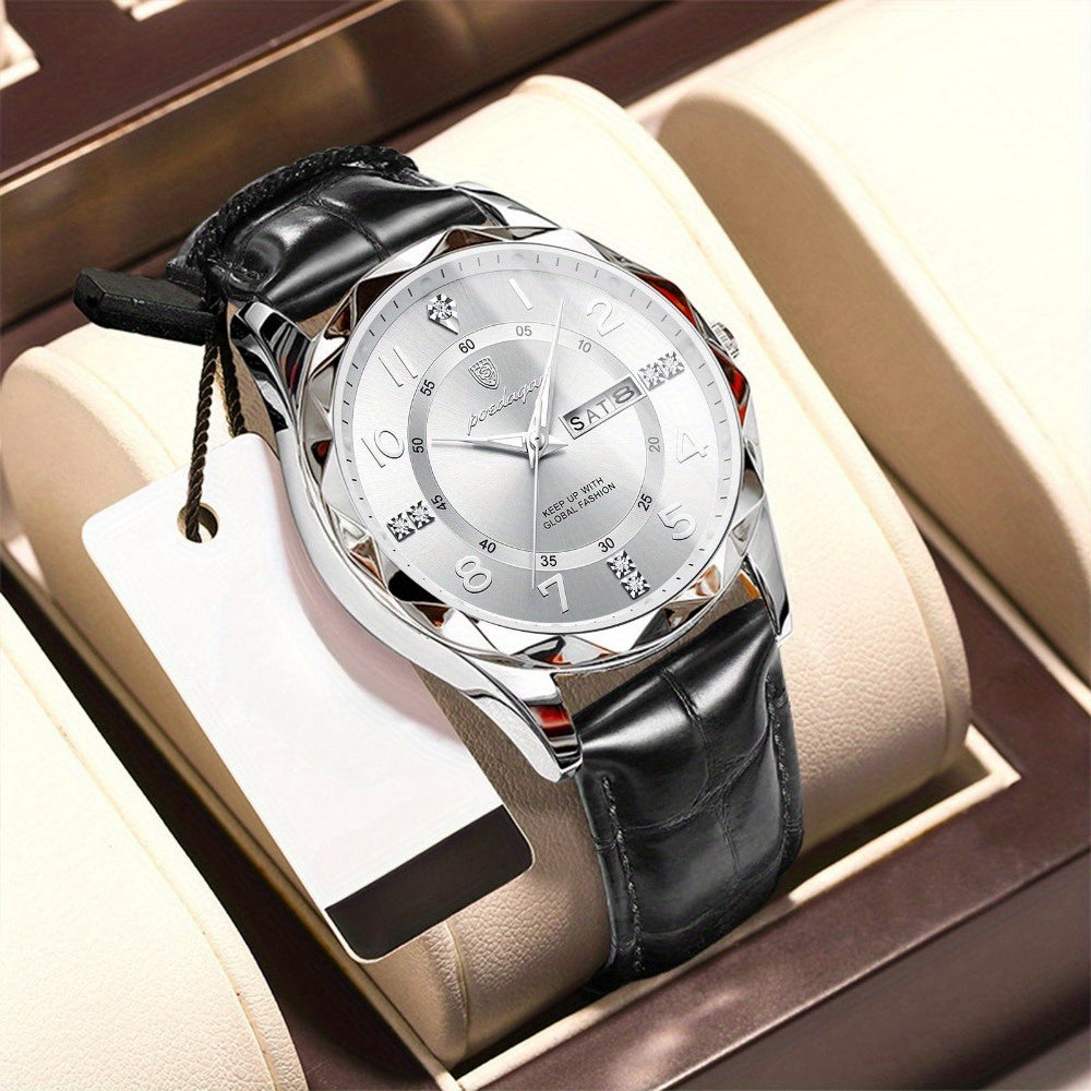 Men’s Luminous Quartz Watch – Fashion Sport Design for Teens, Night-Glow Dial, Durable Strap, Everyday Casual Wristwatch