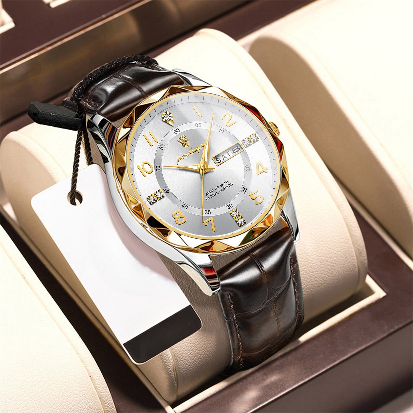 Men’s Luminous Quartz Watch – Fashion Sport Design for Teens, Night-Glow Dial, Durable Strap, Everyday Casual Wristwatch