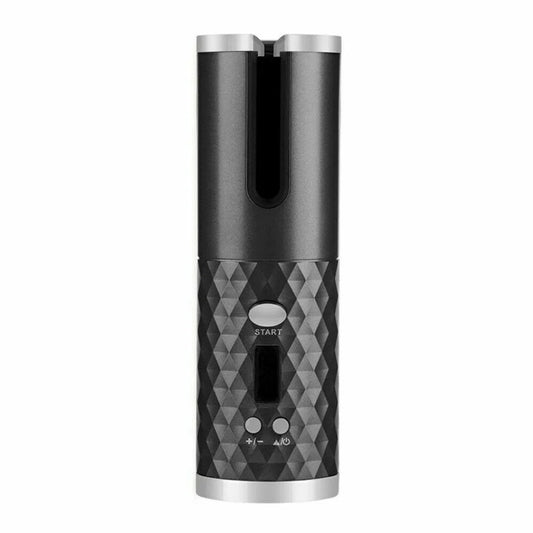 Cordless Auto-Rotating Hair Curler with LCD Display – Wireless Ceramic Curling Iron | Portable Rechargeable Waver for Effortless Curls & Waves Anywhere