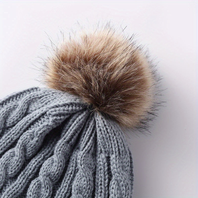 3-in-1 Winter Hat, Scarf, and Glove Set – Elegant, Cold-Proof, Breathable Outfit with Face Protection | Machine Washable Low-Cost Set