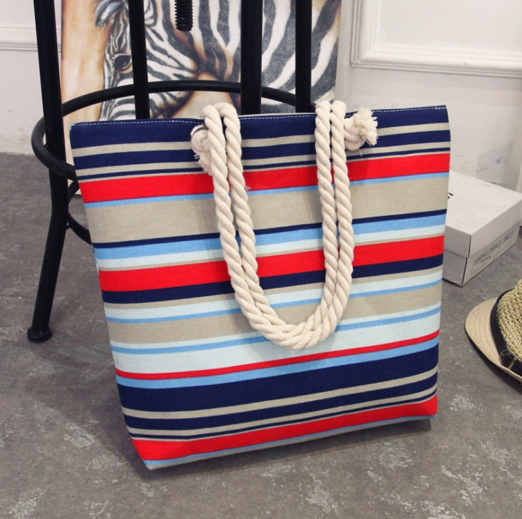 Large Capacity Minimalist Canvas Tote Bag – Heavy-Duty Casual Shoulder Handbag | Durable Eco-Friendly Shopper for Work, School & Travel