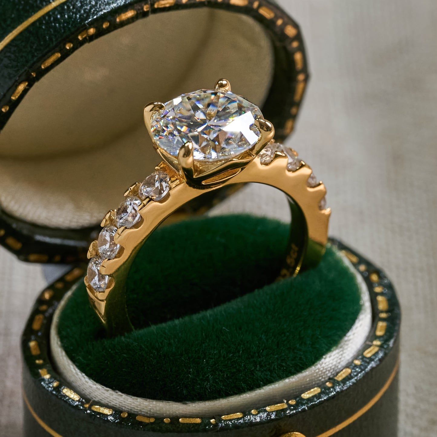 Luxury 925 Sterling Silver Ring – Elegant Proposal & Party Ring | Gift Box Included | Perfect for Weddings, Festivals & Everyday Wear