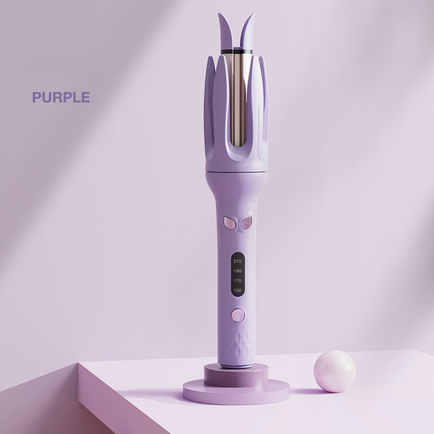 Automatic "Spin & Curl" Hair Styler – 28mm Ceramic Rotating Iron with 4 Heat Settings | Effortless, Frizz-Free Waves for All Hair Types