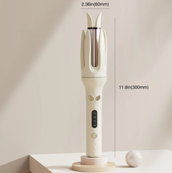 Automatic "Spin & Curl" Hair Styler – 28mm Ceramic Rotating Iron with 4 Heat Settings | Effortless, Frizz-Free Waves for All Hair Types